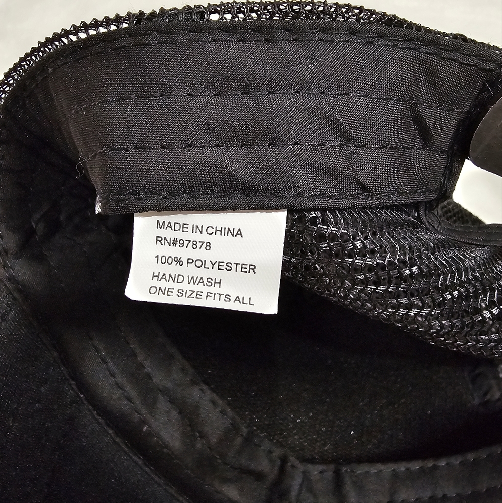 Savage Cap Black Snapback Mesh Lightweight NWOT - Picture 4 of 4